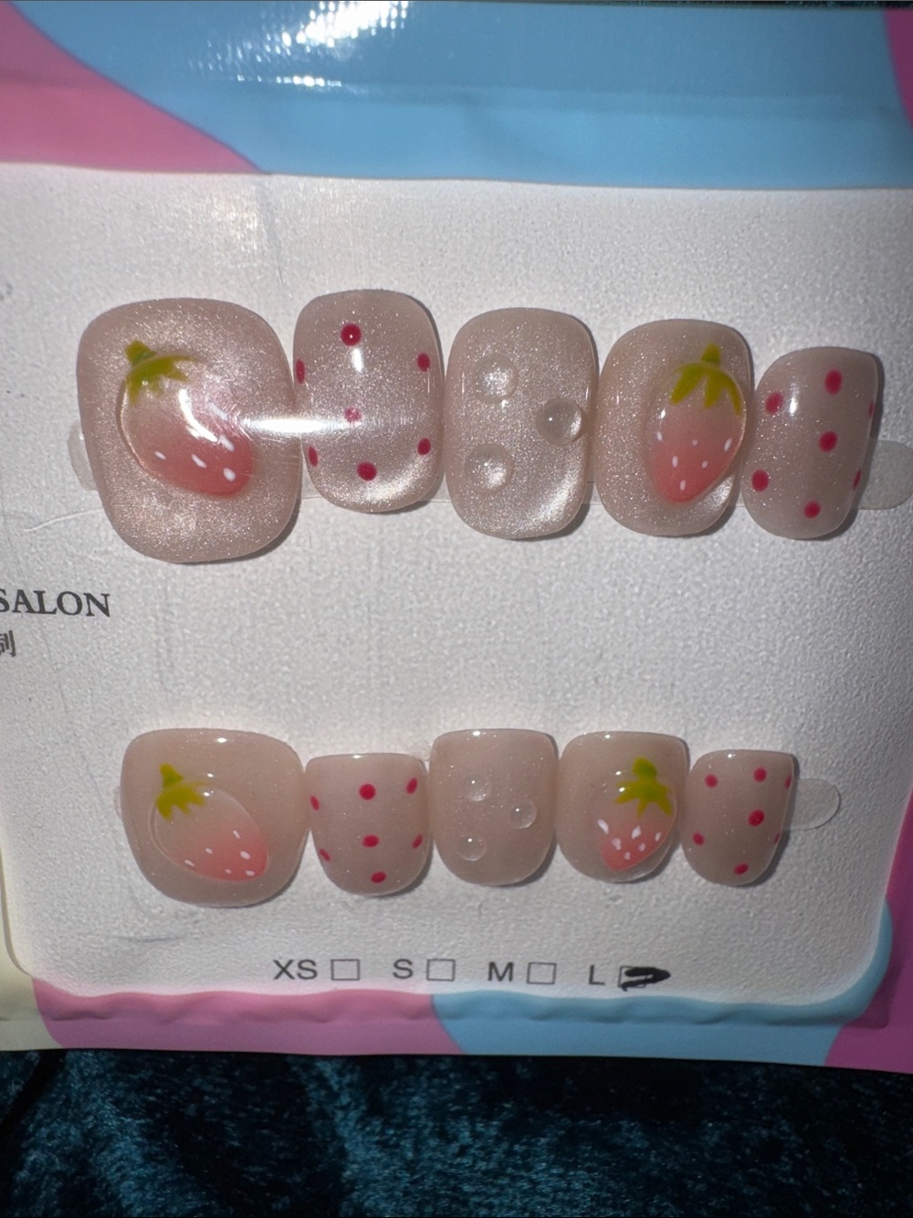 Strawberry Dew Press-On Nails